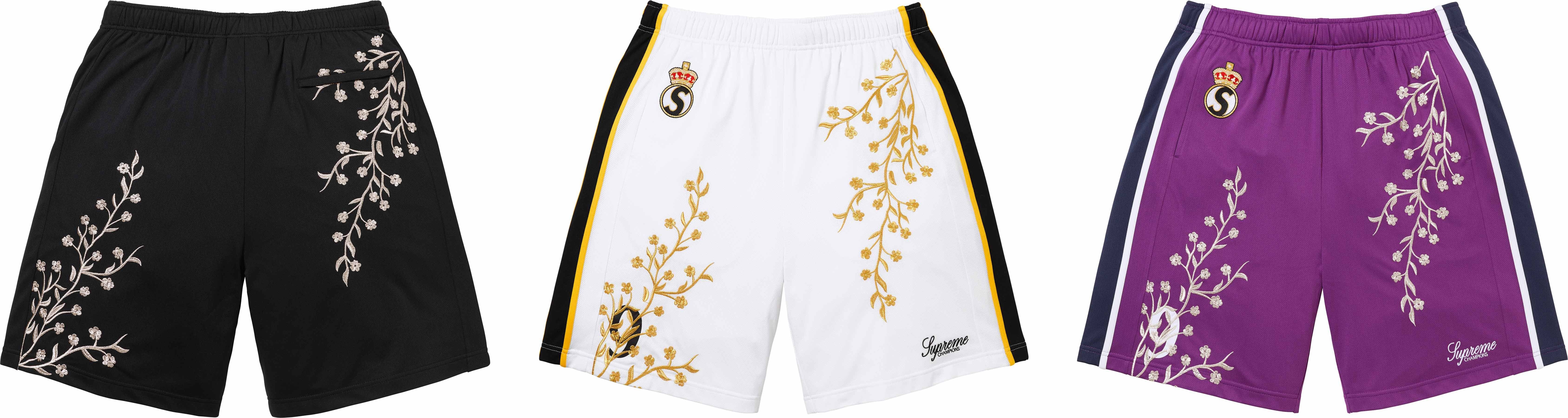 Floral Soccer Short